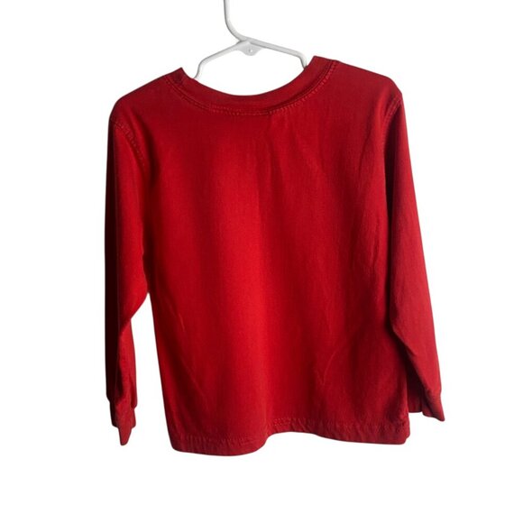 Vintage Bob The Builder Long Sleeve T-Shirt Youth Boys Size 3T 2006 Red Y2K - Picture 2 of 8